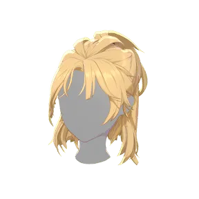 Ani with Half-up Hairstyle