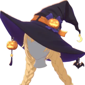 Ani with Halloween Hairstyle