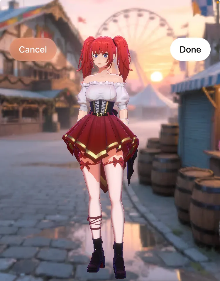 Ani in Oktoberfest Outfit